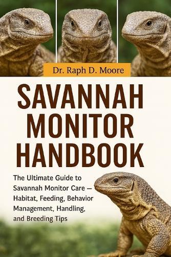 Savannah Monitor: The Ultimate Guide to Savannah Monitor Care - Habitat, Feeding, Behavior Management, Handling, and Breeding Tips