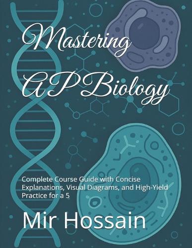 Mastering AP Biology: Complete Course Guide with Concise Explanations, Visual Diagrams, and High-Yield Practice for a 5