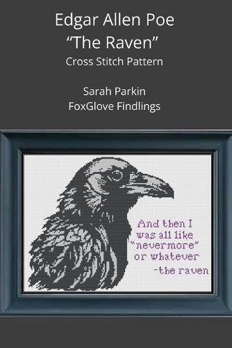 Edgar Allen Poe's ""The Raven"" Cross Stitch Pattern