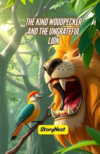 The Kind Woodpecker and the Ungrateful Lion: A Heart-Touching Moral Story for Kids About Kindness, Gratitude & Friendship: A beautifully illustrated children's story that teaches empathy, helping others, and the true meaning of kindness.