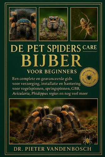 De Pet Spiders Care Bijbel Voor Beginners: Een complete en geavanceerde gids voor ""Verzorging, installatie en hantering voor vogelspinnen, springspinnen, GBB, Avicularia en Phidippus regius en nog veel meer