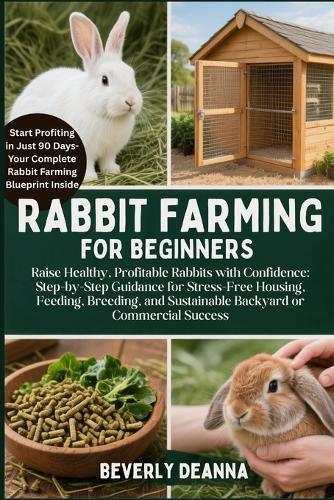 Rabbit Farming for Beginners: Raise Healthy, Profitable Rabbits with Confidence: Step-by-Step Guidance for Stress-Free Housing, Feeding, Breeding, and Sustainable Backyard or Commercial Success