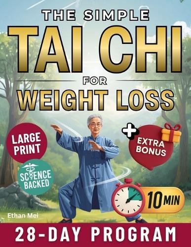 The Simple Tai Chi for Weight Loss: 10-Minute Daily Exercises to Burn Fat, Improve Balance and Feel Stronger A Complete 28-Day Program for All Ages and Fitness Levels
