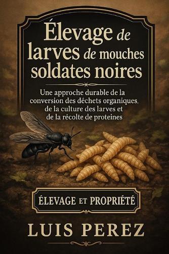 Élevage de Larves de Mouches Soldates Noires: Une approche durable de la conversion des déchets organiques, de la culture des larves et de la récolte de protéines.