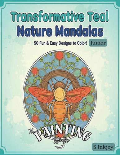 Transformative Teal Nature Mandalas: The Painting Studio