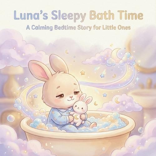 Luna's Sleepy Bath Time: A Calming Bedtime Story for Toddlers (Ages 2-5): A Gentle Goodnight Book with Soft Rhymes, Pastel Illustrations, and a Cozy Nighttime Routine for Little Ones
