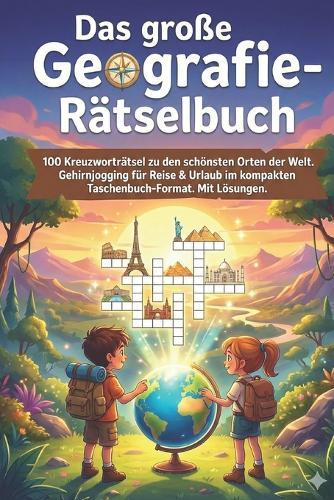 Das große Geografie-Rätselbuch: 100 Kreuzworträtsel zu den schönsten Orten der Welt. Gehirnjogging für Reise & Urlaub im kompakten Taschenbuch-Format. Mit Lösungen.