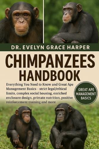 Chimpanzees Handbook: Everything You Need to Know and Great Ape Management Basics - strict legal/ethical limits, complex social housing, enriched enclosure design, primate nutrition, positive reinforcement training and more