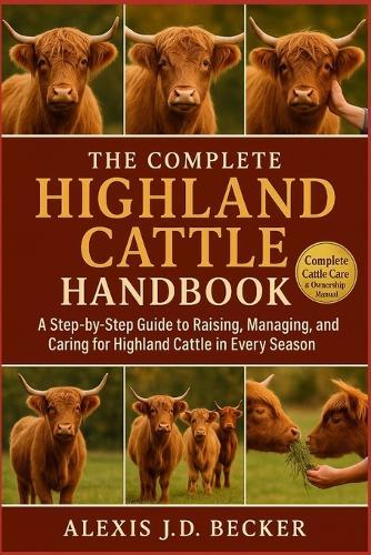 The Complete Highland Cattle Handbook: A Step-by-Step Guide to Raising, Managing, Breeding, and Caring for Highland Cattle in Every Season