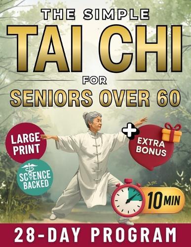 The Simple Tai Chi for Seniors Over 60: 10-Minute Daily Routines to Improve Balance, Prevent Falls and Ease Joint Pain Gentle 28-Day Plan to Stay Strong, Mobile and Independent