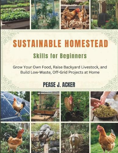 Sustainable Homestead Skills for Beginners: Grow Your Own Food, Raise Backyard Livestock, and Build Low-Waste, Off-Grid Projects at Home