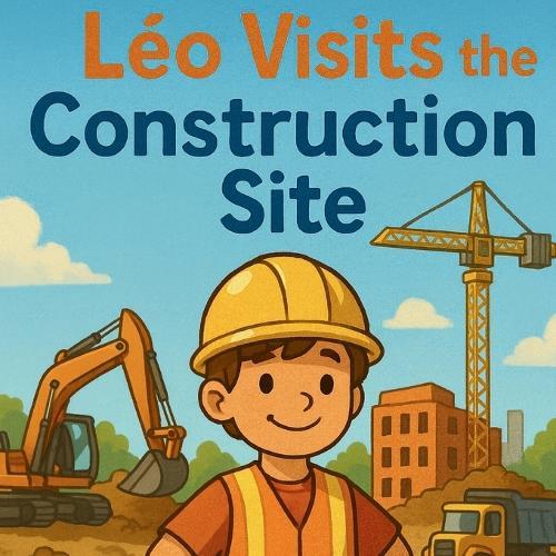Léo Visits the Construction Site: Discovering Powerful Machines on the Job Site