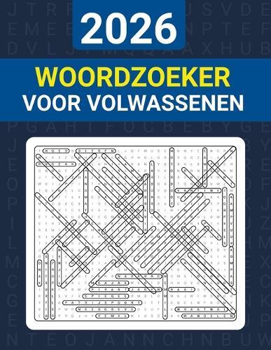 2026 Woordzoeker voor Volwassenen: Een Leuk En Boeiend Puzzelboek Met 5000 Woorden In Grootletterdruk