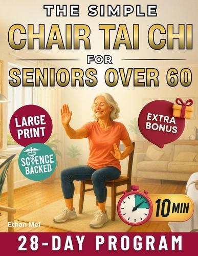 The Simple Chair Tai Chi for Seniors Over 60: Gentle 10-Minute Daily Seated Flows to Improve Mobility, Ease Stiffness, Regain Strength, and Feel Younger Every Day