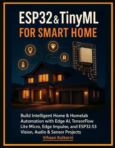 ESP32 & TinyML for Smart Home: Build Intelligent Home & Homelab Automation with Edge AI, TensorFlow Lite Micro, Edge Impulse, and ESP32-S3 Vision, Audio & Sensor Projects