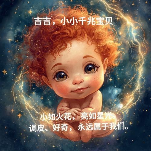 吉吉：千兆宝宝: 小小如火花，明亮如星辰--调皮、好奇、永远属于我们