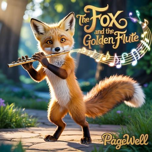 The Fox and the Golden Flute Kids Story Book Kids Picture Book: A Heartwarming Story About Finding Your Voice, Friendship, and Self-Expression for Kids Ages 3-10
