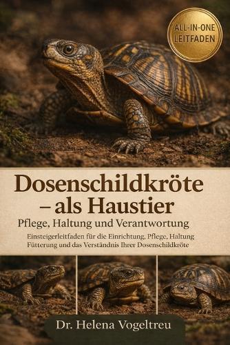 Dosenschildkröte als Haustier - Pflege, Haltung und Verantwortung: Einsteigerleitfaden für die Einrichtung, Pflege, Haltung, Fütterung und das Verständnis Ihrer Dosenschildkröte