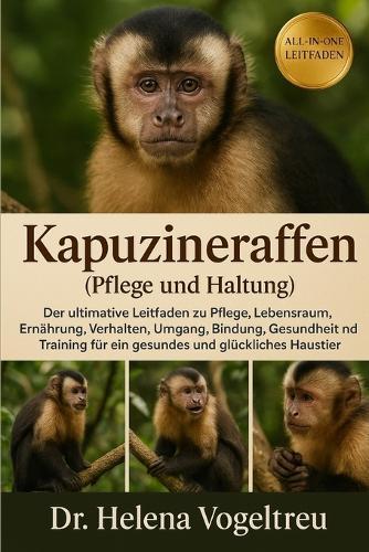Kapuzineraffen (Pflege und Haltung): Der ultimative Leitfaden für die wichtigsten Aspekte der Pflege, des Lebensraums, der....Trainings für ein gesundes und glückliches Haustier