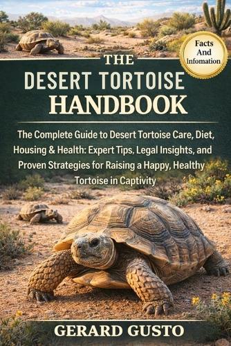 The Desert Tortoise Handbook: The Complete Guide to Desert Tortoise Care, Diet, Housing & Health: Expert Tips, Legal Insights, and Proven Strategies for Raising a Happy, Healthy Tortoise in Captivity
