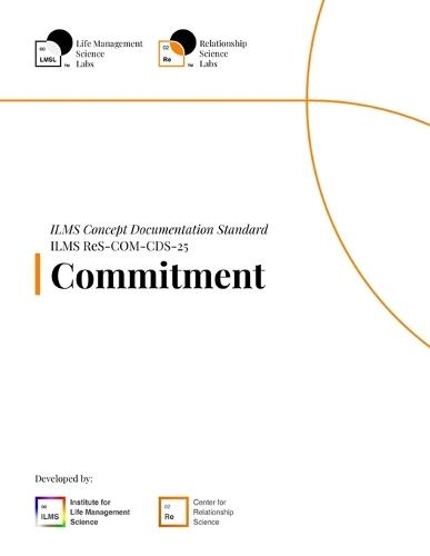 ILMS Concept Documentation Standard - Commitment (ReS-COM-CDS-25)