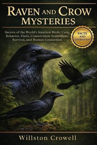 Raven and Crow Mysteries: Secrets of the World's Smartest Birds: Care, Behavior, Facts, Conservation Symbolism, Survival, and Human Connection