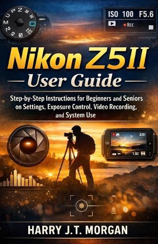 Nikon Z5II User Guide: Step-by-Step Instructions for Beginners and Seniors for Settings, Exposure Control, Video Recording, and System Use