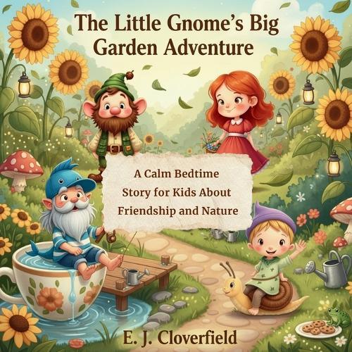 The Little Gnome's Big Garden Adventure: A Calm Bedtime Story for Kids About Friendship and Nature