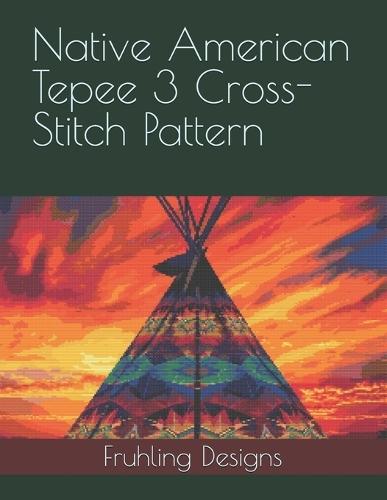 Native American Tepee 3 Cross-Stitch Pattern