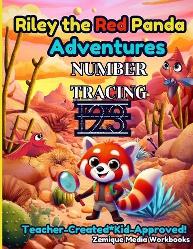 Riley the Red Panda Adventures Number Tracing Book
