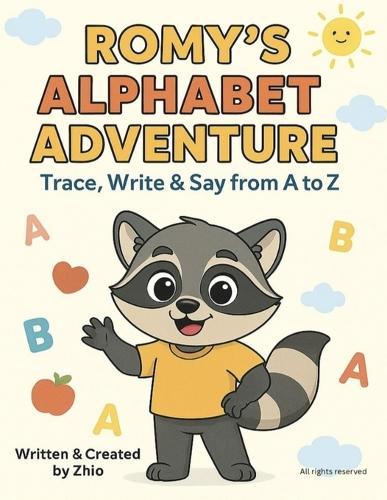 Romy's Alphabet Adventure: Trace, Write & Say from A to Z