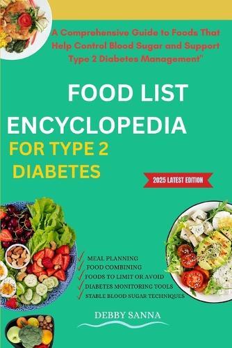 Food List Encyclopedia for Type 2 Diabetes: ""A Comprehensive Guide to Foods That Help Control Blood Sugar and Support Type 2 Diabetes Management""