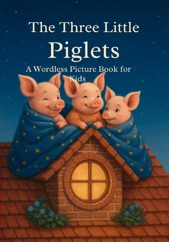 The Three Little Piglets: A Wordless Picture Book for Kids Ages 3-7
