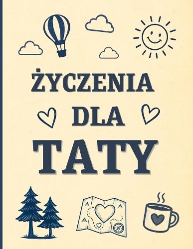 Życzenia dla Taty: kartka na Dzień Ojca lub urodziny - kolorowanka