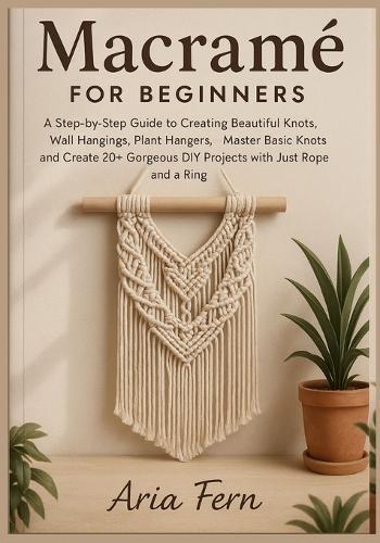 Macramé for Beginners: A Step-by-Step Guide to Creating Beautiful Knots, Wall Hangings, Plant Hangers, Master Basic Knots and Create 20+ Gorgeous DIY Projects with Just Rope and a Ring