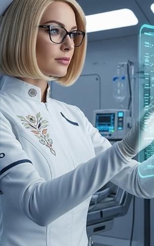 Jo l'Infermiera Spaziale: Dove La Cura Incontra l'Infinito