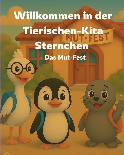 Willkommen in der Tierischen-Kita Sternchen ""Das Mut-Fest"": Ein liebevolles Bilderbuch zum Kita-Start über Freundschaft, Gefühle und neue Abenteuer - für Kinder ab 3 Jahren