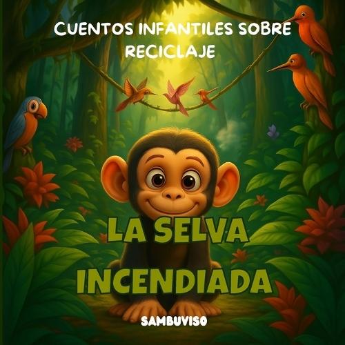 La Selva Incendiada - Cuento Para Niños de 3-4-5-6-7 Años: Cuento infantil ilustrado para niños de 3 a 7 años sobre cambio climático y cuidado del medio ambiente. Trabaja las emociones, la empatíay el pensamiento crítico a través de animales bebés.