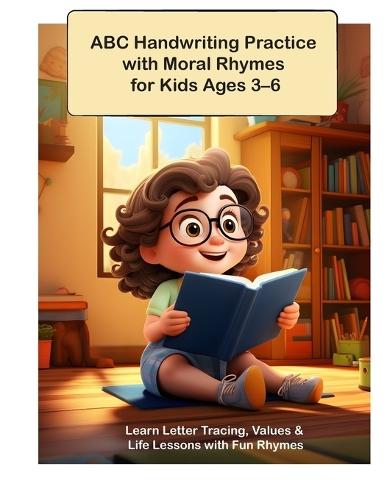 ABC Handwriting Practice with Moral Rhymes for Kids Ages 3-6: Learn Letter Tracing, Values & Life Lessons with Fun Rhymes