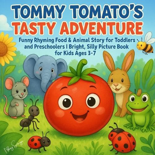 Tommy Tomato's Tasty Adventure: Funny Rhyming Food & Animal Story for Toddlers and Pre-schoolers Bright, Silly Picture Book for Kids Ages 3-7