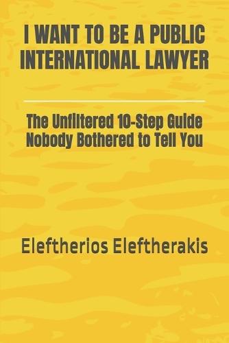 I Want to Be a Public International Lawyer: The Unfiltered 10-Step Guide Nobody Bothered to Tell You