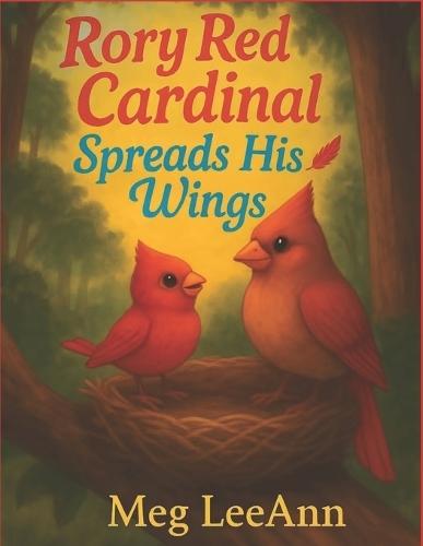 Rory Red Cardinal Spreads His Wings