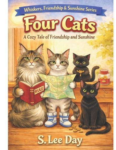 Four Cats: A Cozy Tale of Friendship and Sunshine: Whiskers, Friendship, and Sunshine Series