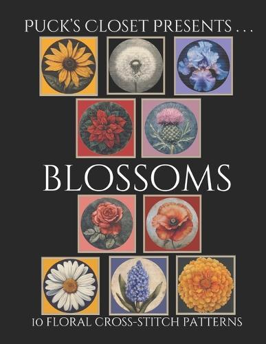 Blossoms: 10 Floral Cross-stitch Patterns