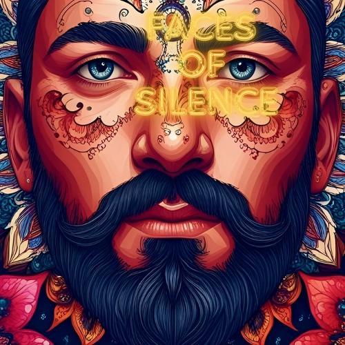 Faces of silence: This silent diary with 42 pages between pattern, man and moment.