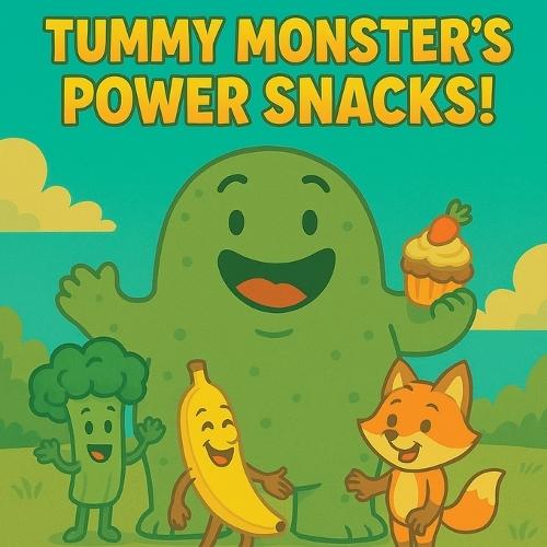 Tummy Monster's Power Snacks: A Tasty Story About Fruits, Veggies, and Big Energy!