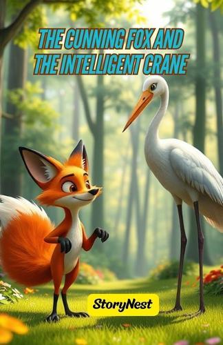 The Clever Fox and the Wise Crane: A Timeless Animal Tale with a Moral for Kids: A Short Illustrated Panchatantra-Style Fable for Children Ages 4-8