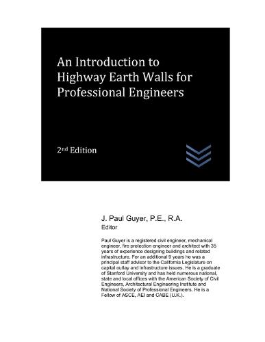 An Introduction to Highway Earth Walls for Professional Engineers