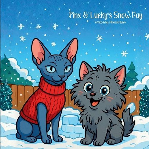 Pinx & Lucky's Snow Day