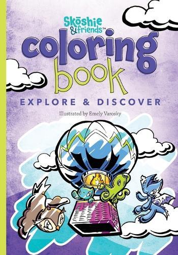 Skoshie & Friends Coloring Book: Explore & Discover: : Cozy Winter
